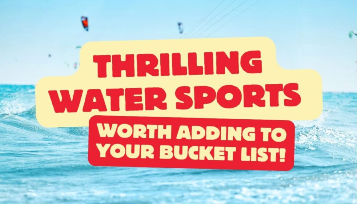 Level up your summer with thrilling water sports