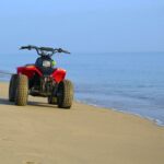 An ATV on the beach on South Padre Island.