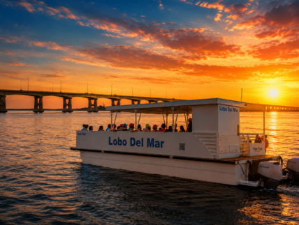 Sunset cruise South Padre island